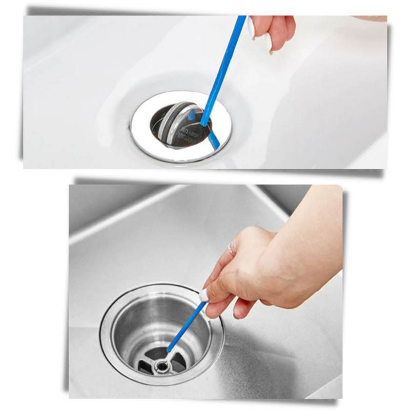 Lot de 12 bâtonnets de nettoyage pour évier