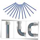 Lot de 12 bâtonnets de nettoyage pour évier