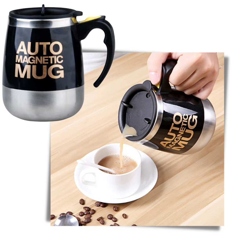 Tasse Magnétique à Remuage Automatique