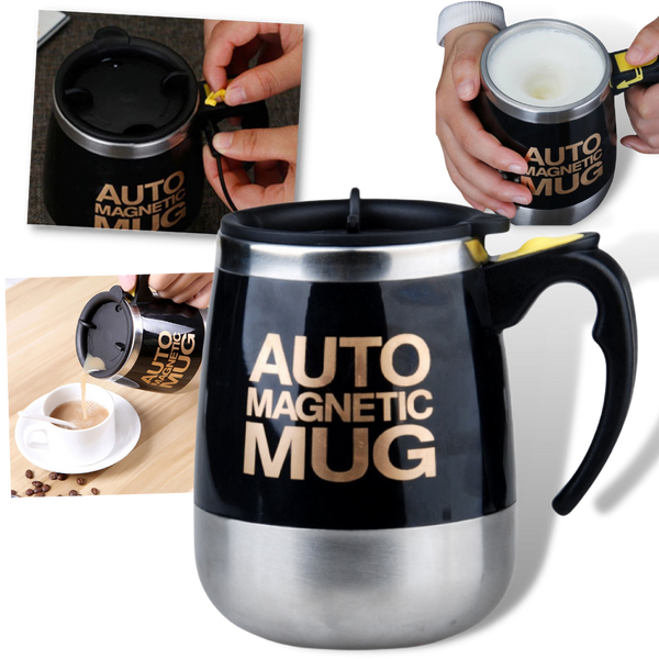 Tasse Magnétique à Remuage Automatique