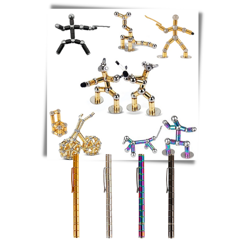 Stylo magnétique anti-stress