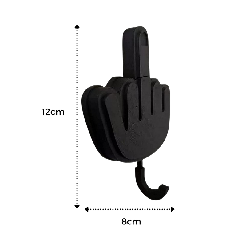 Porte-clé adhésif mural