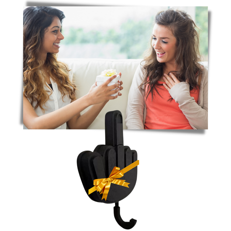 Porte-clé adhésif mural