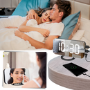 Miroir-réveil numérique multifonctionnel