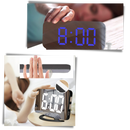 Miroir-réveil numérique multifonctionnel