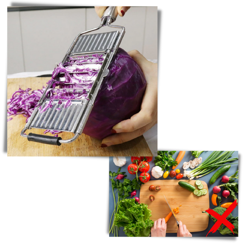 Râpe et éminceur de cuisine polyvalent