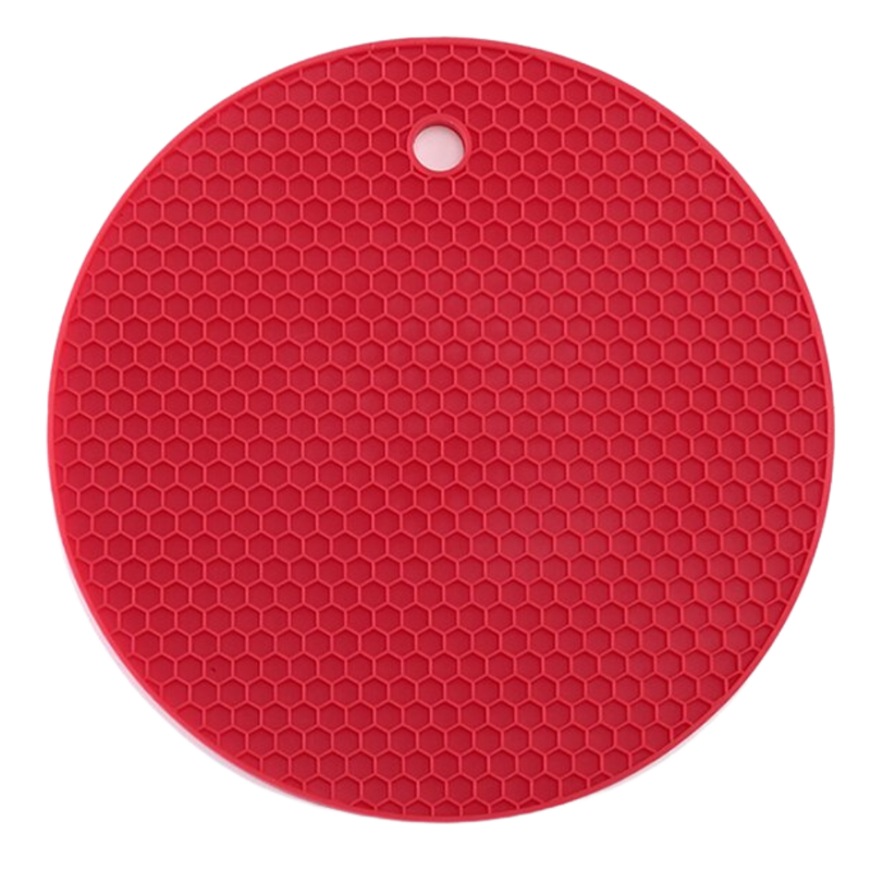 Sous-verre porte-pot en silicone