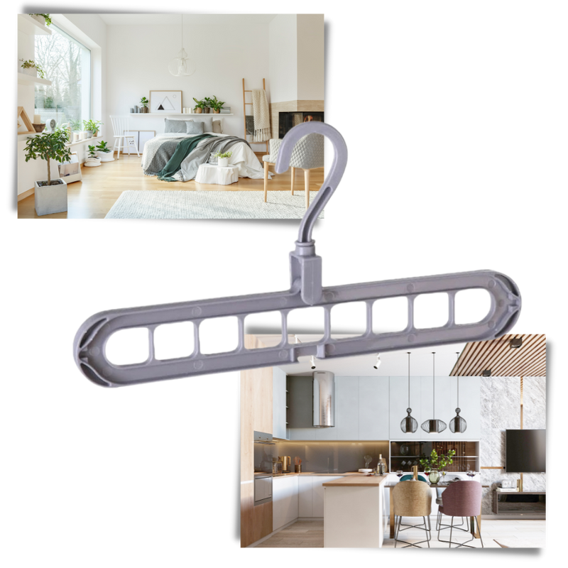 Lot de 2 cintres gain de place