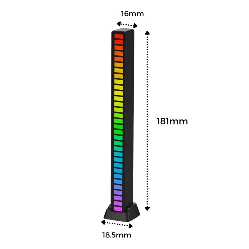 Lumière d'ambiance musicale à LED