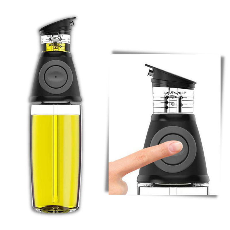 Bouteille distributrice d'huile de cuisine
