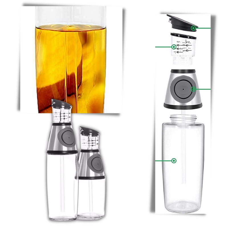 Bouteille distributrice d'huile de cuisine