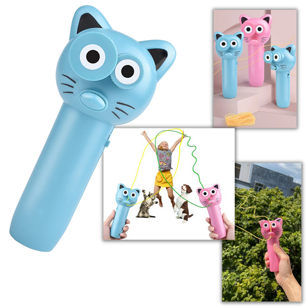Lanceur de ficelle mignon