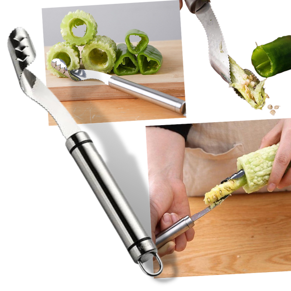 Evideur pour légumes et poivrons