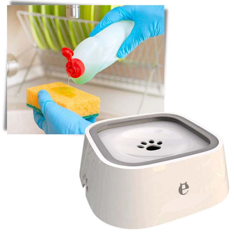 Bol d'eau flottant pour animaux