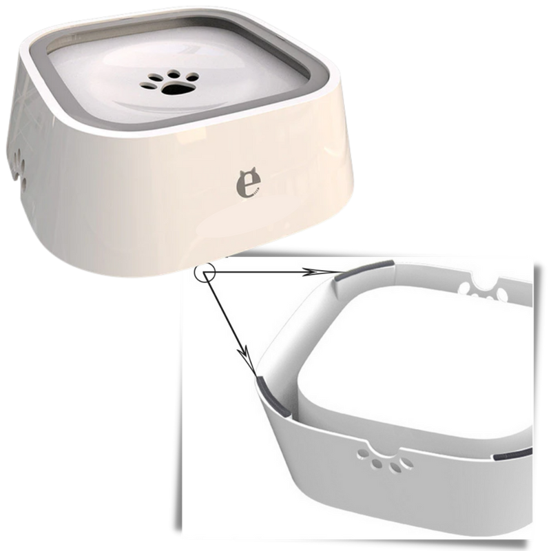 Bol d'eau flottant pour animaux