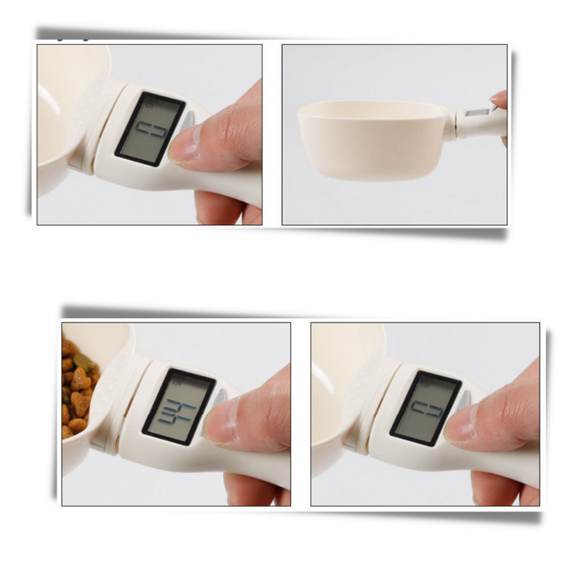 Cuillère à peser pour aliments d'animaux