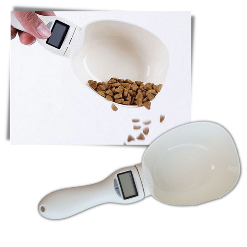 Cuillère à peser pour aliments d'animaux