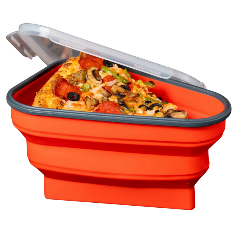 Boite extensible de conservation de pizza