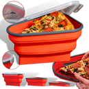 Boite extensible de conservation de pizza