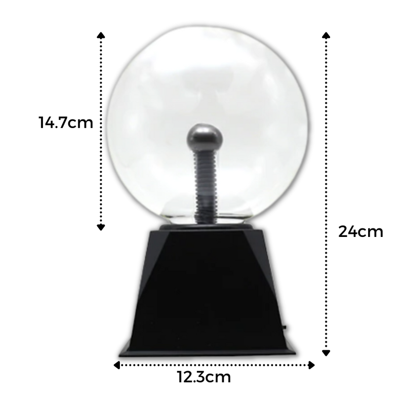 Lampe boule plasma magique
