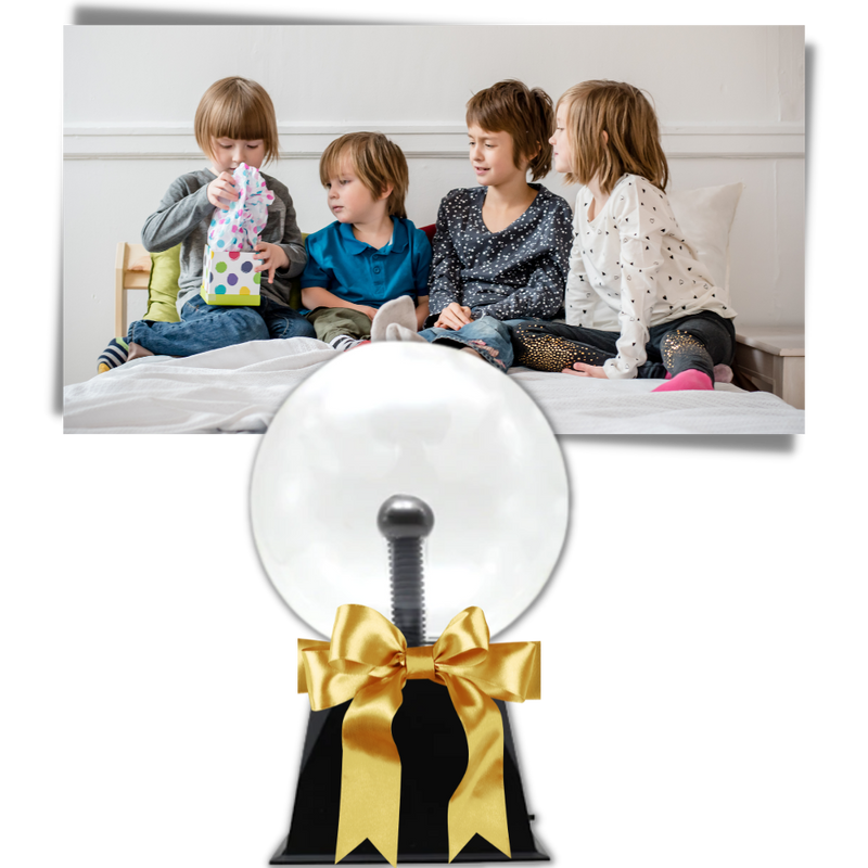 Lampe boule plasma magique