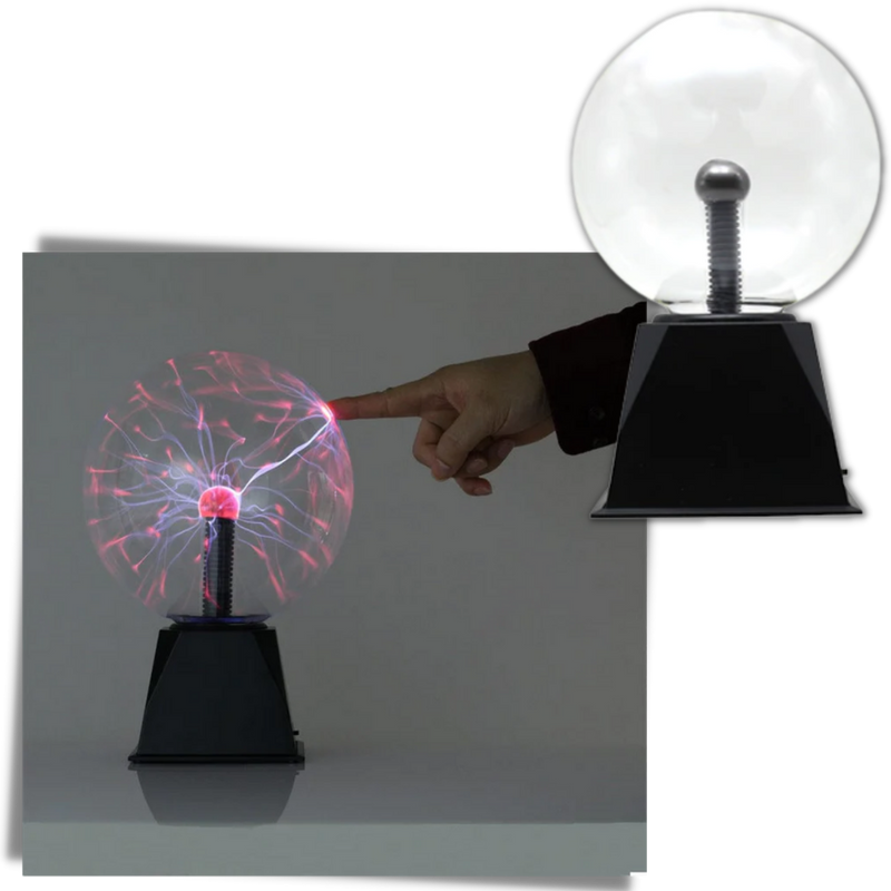 Lampe boule plasma magique