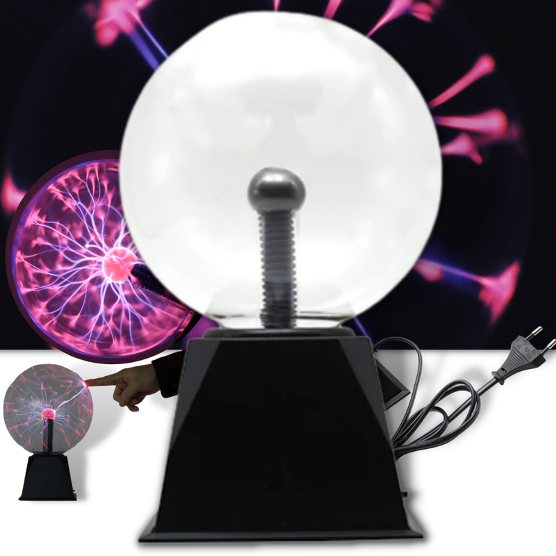 Lampe boule plasma magique
