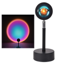 Lampe de bureau avec projecteur de lumière colorée LED