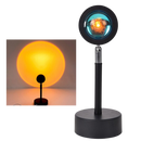 Lampe de bureau avec projecteur de lumière colorée LED