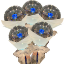 Magnifique ballon LED à rose en DIY