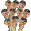 Magnifique ballon LED à rose en DIY