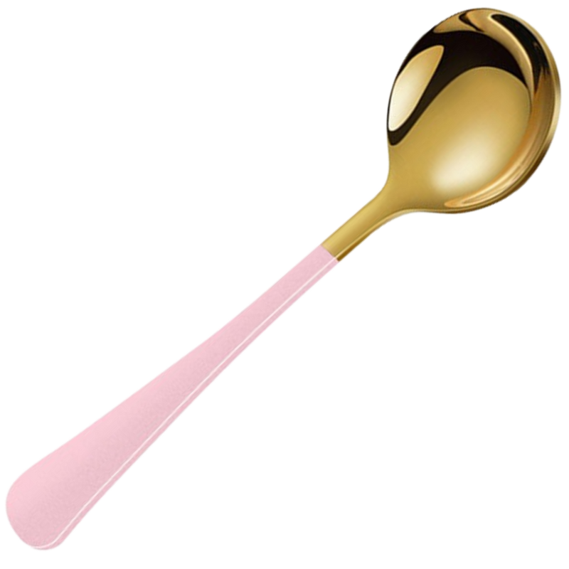 Lot de 2 cuillères en acier inoxydable