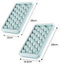 Set de moules à glaçons ronds