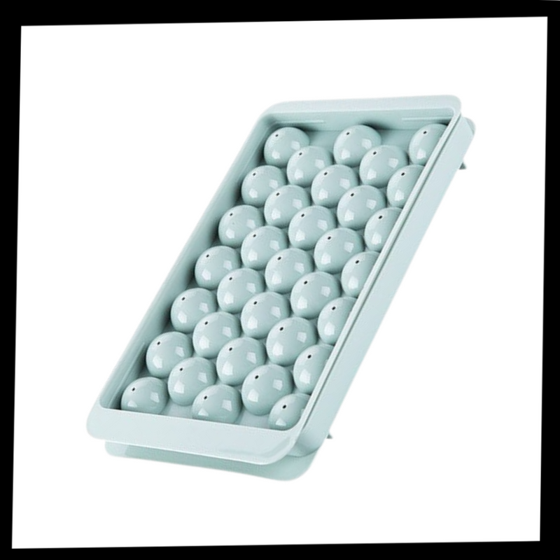 Set de moules à glaçons ronds