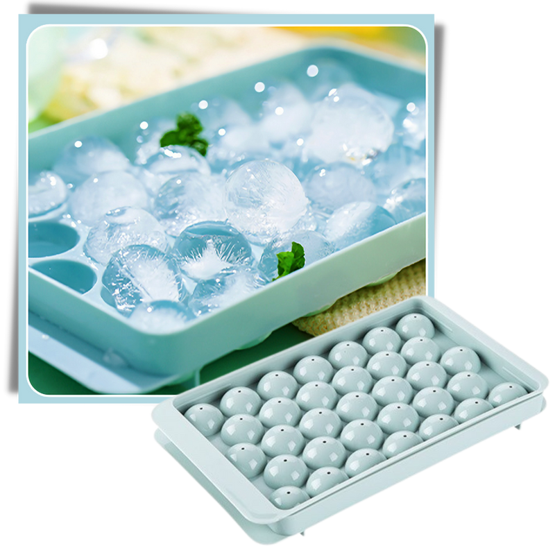 Set de moules à glaçons ronds