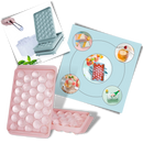 Set de moules à glaçons ronds