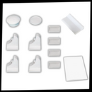 Lot de 4 serrures magnétiques d'armoires pour la sécurité des enfants