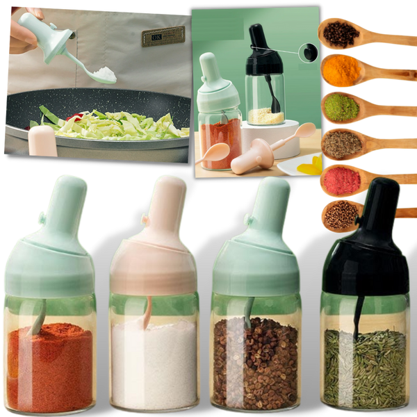 Bocal d'assaisonnements résistant à l'humidité
