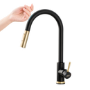 Robinet de cuisine flexible avec capteur