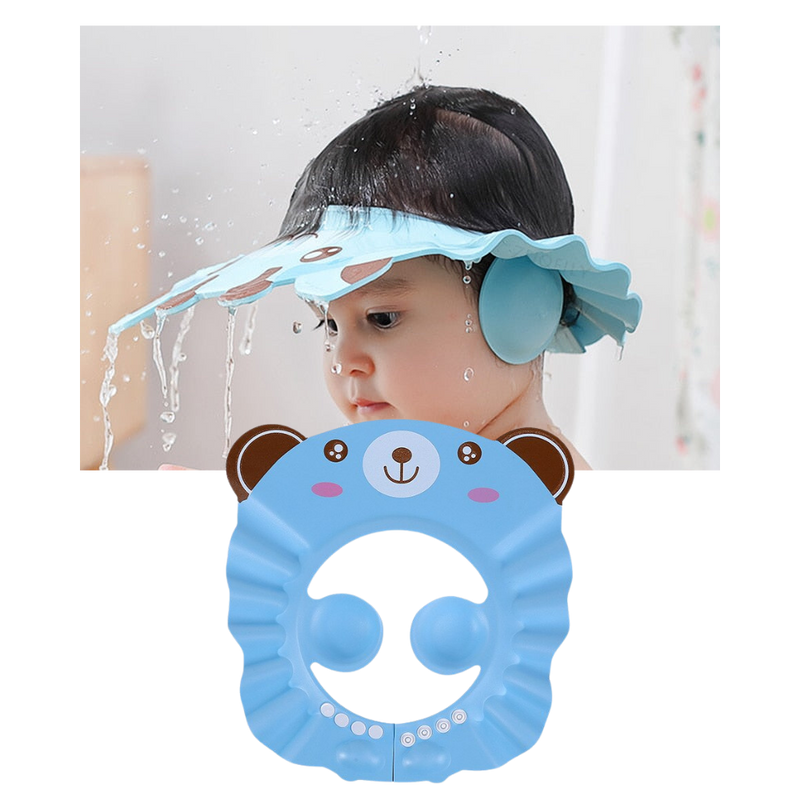 Bonnet de douche et protège-oreilles pour enfants
