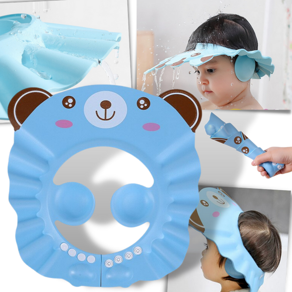 Bonnet de douche et protège-oreilles pour enfants