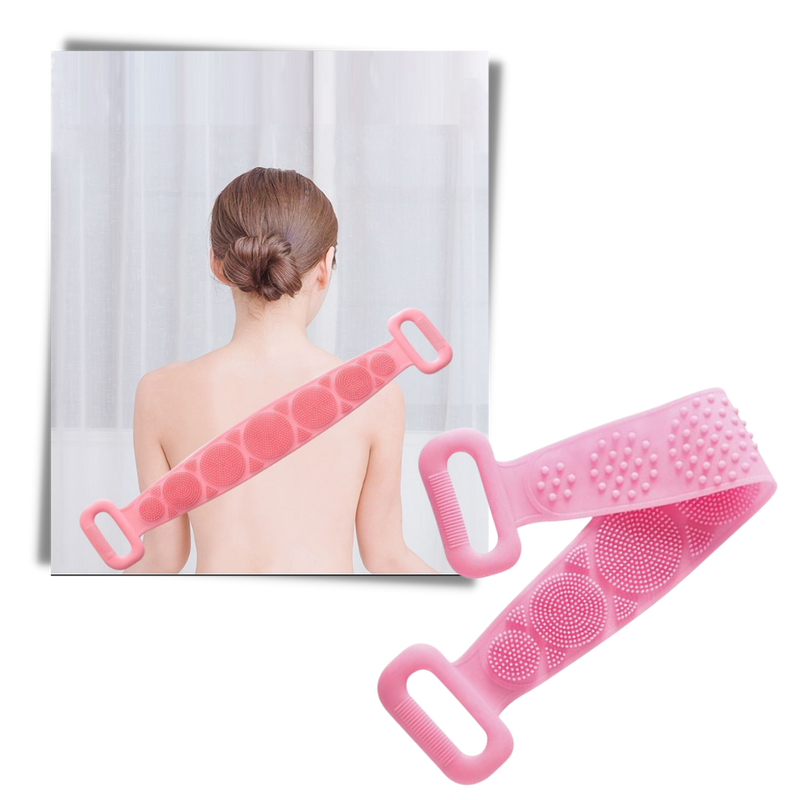 Exfoliant en silicone extensible pour le corps