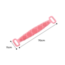 Exfoliant en silicone extensible pour le corps