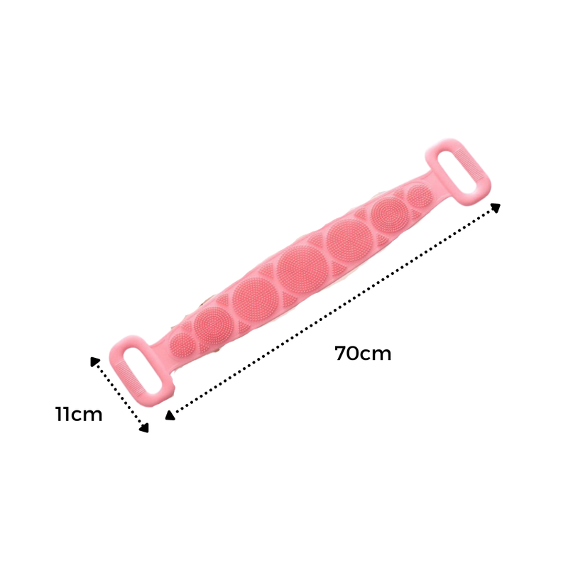 Exfoliant en silicone extensible pour le corps