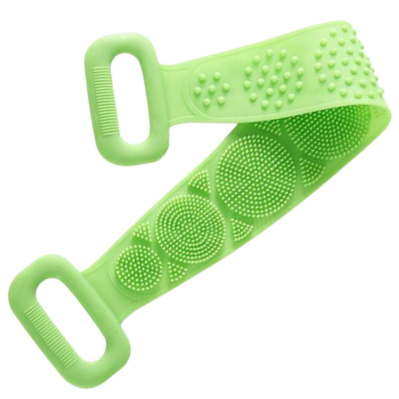 Exfoliant en silicone extensible pour le corps