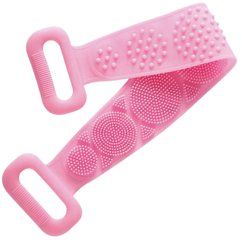 Exfoliant en silicone extensible pour le corps