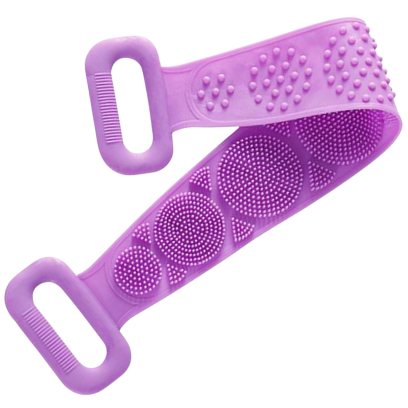 Exfoliant en silicone extensible pour le corps