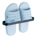 Support mural en aluminium pour pantoufles