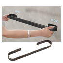 Support mural en aluminium pour pantoufles