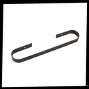 Support mural en aluminium pour pantoufles